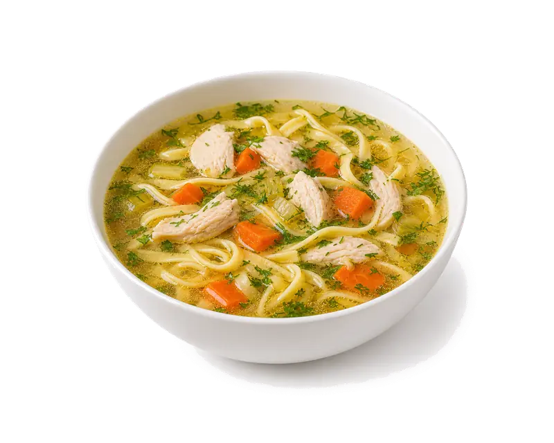 Куриный суп с лапшой