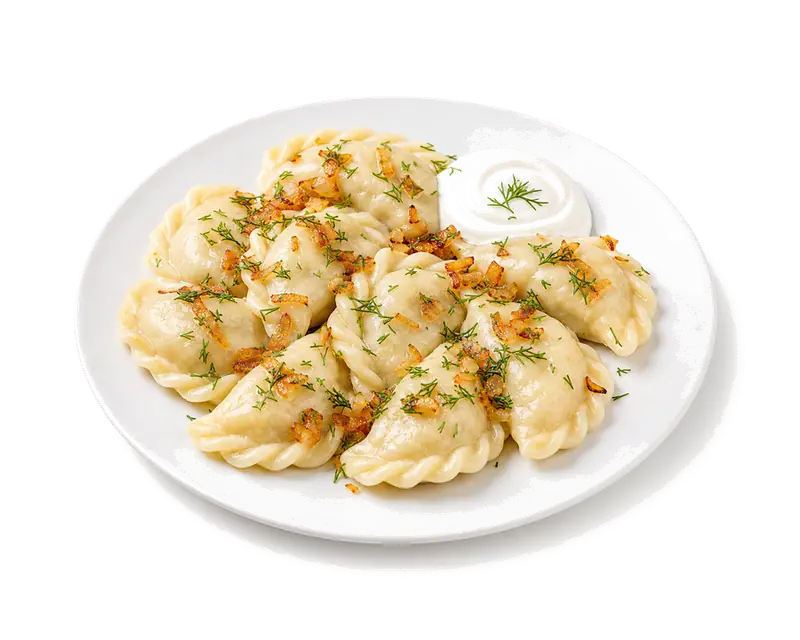 Вареники с картофелем