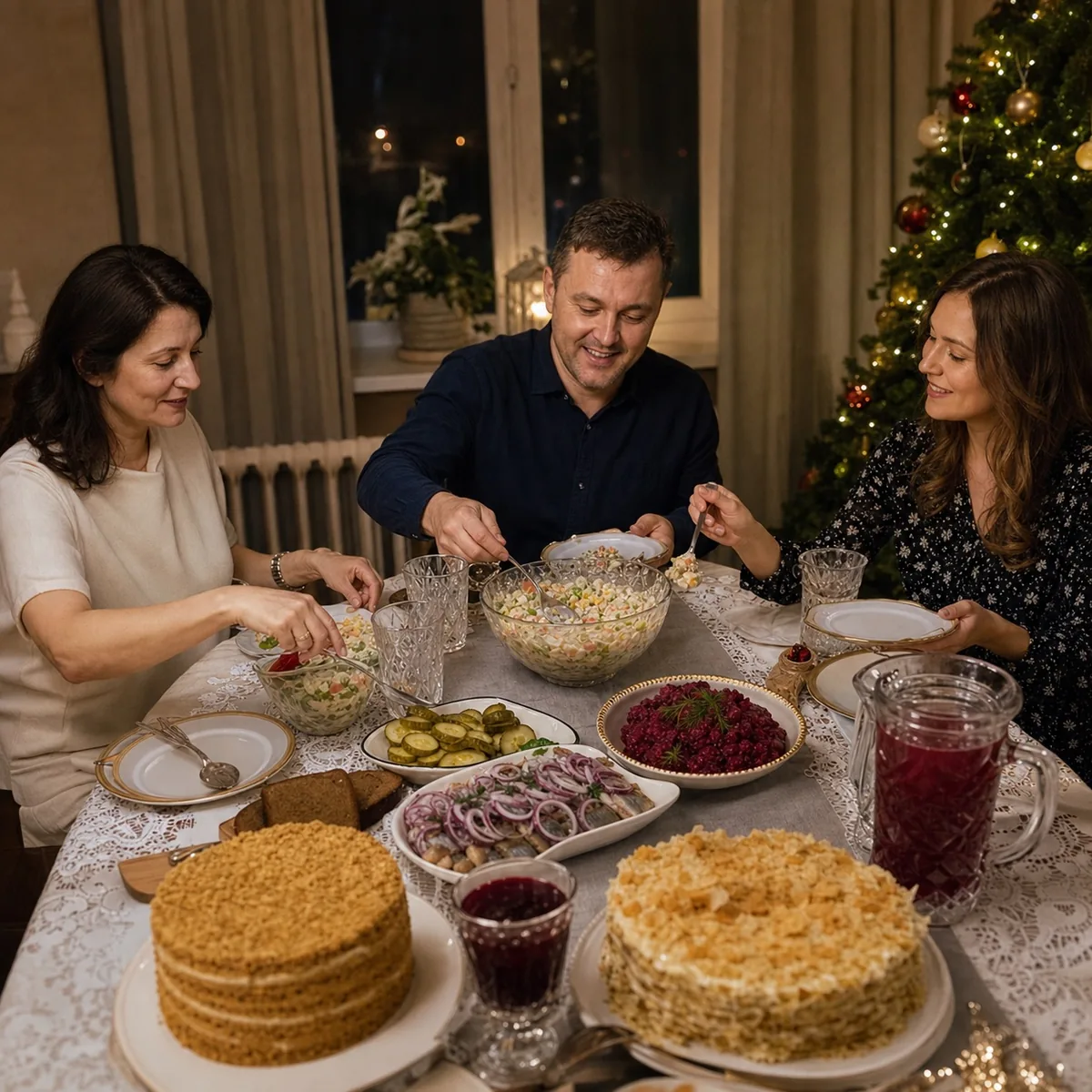 Блюда на Новый год