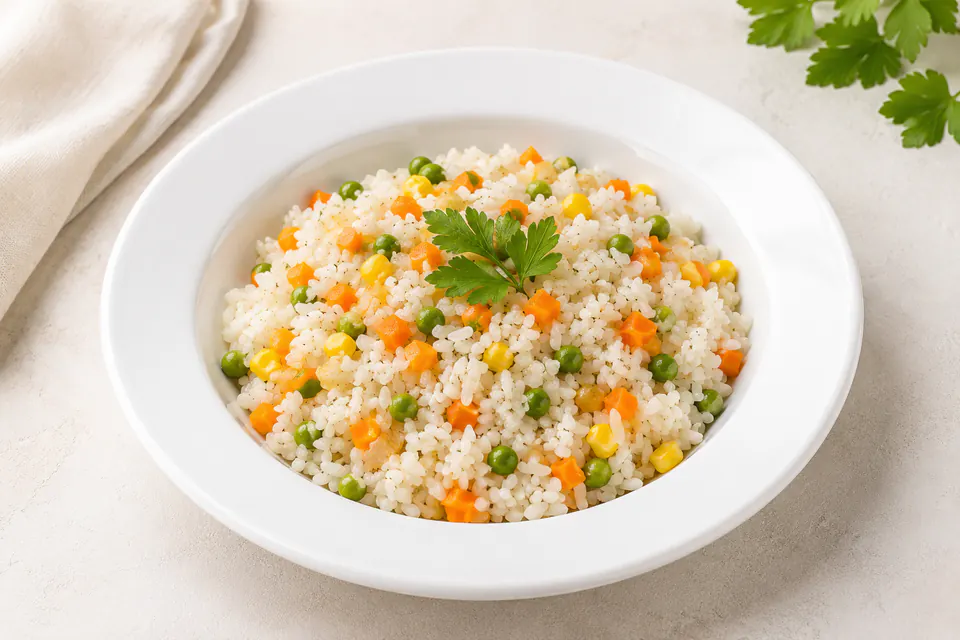 Рис с овощами