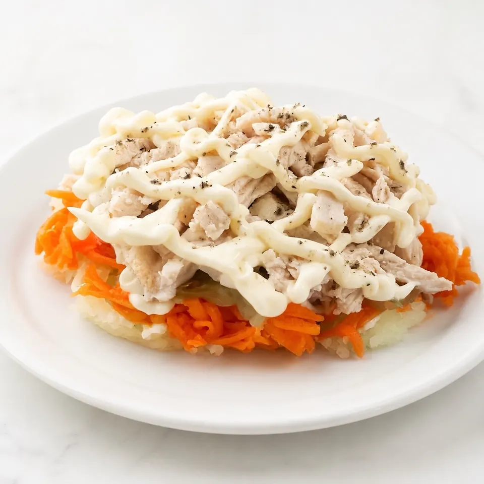 Салат Курочка Ряба